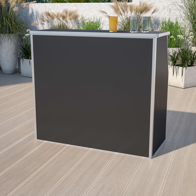 4' Laminate Foldable Bar - Portable Event Bar - View 2