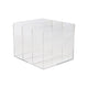 Premium Acrylic 3 Section Desktop File Holder with Anti-Slip Feet - Clear