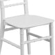 White |#| Child's Classic Resin Chiavari Chair for All Occasions in White