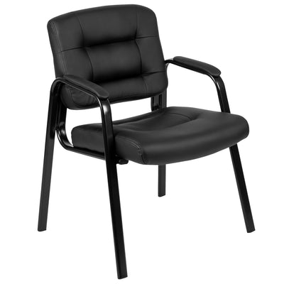 Flash Fundamentals Executive Reception Chair with Metal Frame