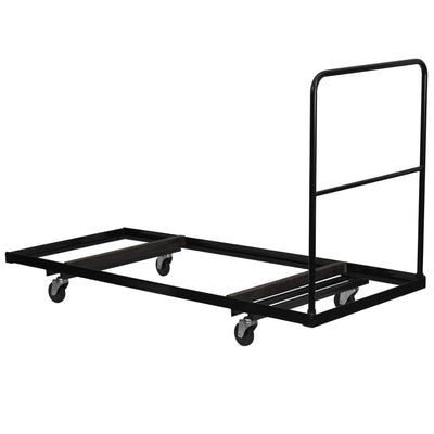 Folding Table Dolly for 30''W x 72''D Rectangular Folding Tables - View 1