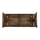 Antique Rustic |#| Solid Pine Farm Dining Table with X-Style Legs in Antique Rustic - 9' x 40inch