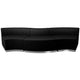 Black |#| 3 PC Black LeatherSoft Modular Reception Configuration w/Taut Back &Seat