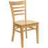 Ladder Back Wooden Restaurant Chair