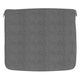 Gray |#| All-Weather Non-Slip Wicker Chair Cushion with Ties & Comfort Foam Core - Gray
