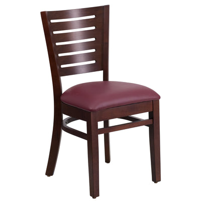 Slat Back Wooden Restaurant Chair