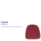 Burgundy |#| Soft Burgundy Fabric Chiavari Chair Cushion - Event Accessories - Chair Cushions