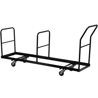 Vertical Storage Folding Chair Dolly - 35 Chair Capacity - View 1