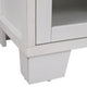 White |#| 59" Engineered Wood Buffet Sideboard Storage Cabinet w/ 3 Drawers, Doors in Wht