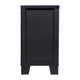 Black |#| 59" Engineered Wood Buffet Sideboard Storage Cabinet w/ 3 Drawers, Doors in Blk