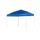 Blue |#| 10'x10' Blue Weather Resistant Easy Up Event Straight Leg Instant Canopy Tent