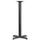 22inch x 22inch Restaurant Table X-Base with 3inch Dia. Bar Height Column