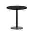 24'' Round Laminate Table Top with 18'' Round Table Height Base