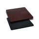 Black/Mahogany |#| 24inch Square Table Top with Black or Mahogany Reversible Laminate Top