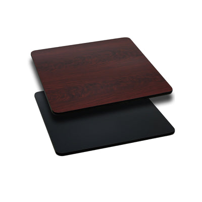 24'' Square Table Top with Reversible Laminate Top