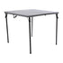 2.83-Foot Square Bi-Fold Plastic Folding Table with Carrying Handle