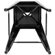 Black |#| 4 Pack 30inch High Metal Indoor Bar Stool - Stackable Stool, Black