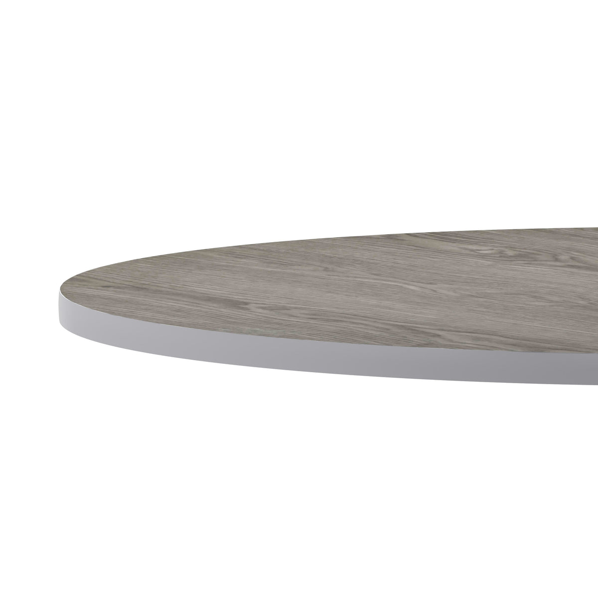 White/Gray |#| 30inch Round Table Top with White or Gray Reversible Laminate Top