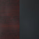 Black/Mahogany |#| 30inch x 42inch Rectangular Table Top with Black or Mahogany Reversible Laminate Top