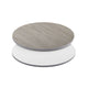 White/Gray |#| 36inch Round Table Top with White or Gray Reversible Laminate Top