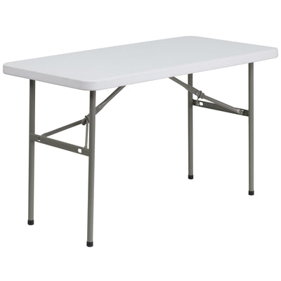 4-Foot Plastic Folding Table