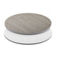 White/Gray |#| 42inch Round Table Top with White or Gray Reversible Laminate Top