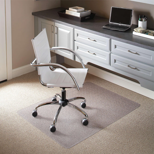 45inch x 53inch Carpet Chair Mat with Scuff and Slip Resistant Textured Top