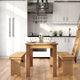 Light Natural |#| 46inch x 30inch Rectangular Light Natural Solid Pine Farm Dining Table