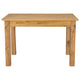 Light Natural |#| 46inch x 30inch Rectangular Light Natural Solid Pine Farm Dining Table