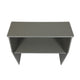 Gray |#| 4' Slate Gray Laminate Foldable Portable Event Bar - Catering/Bartender Bar