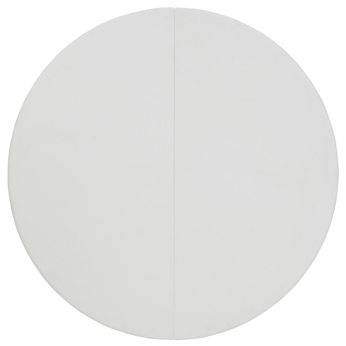 5-Foot Round Granite White Plastic Folding Table - Banquet / Event Folding Table