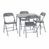 5 Piece Folding Card Table and Chair Set