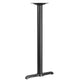 5inch x 22inch Restaurant Table T-Base with 3inch Dia. Bar Height Column
