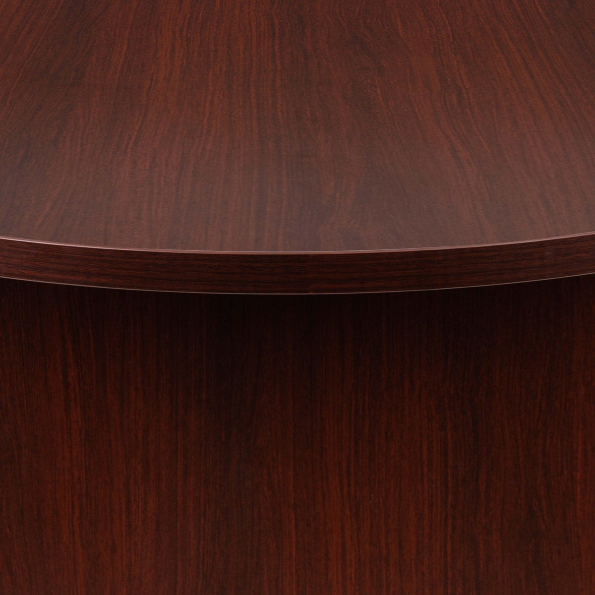 Mahogany |#| 6 Foot (72 inch) Classic Oval Conference Table in Mahogany - Meeting Table