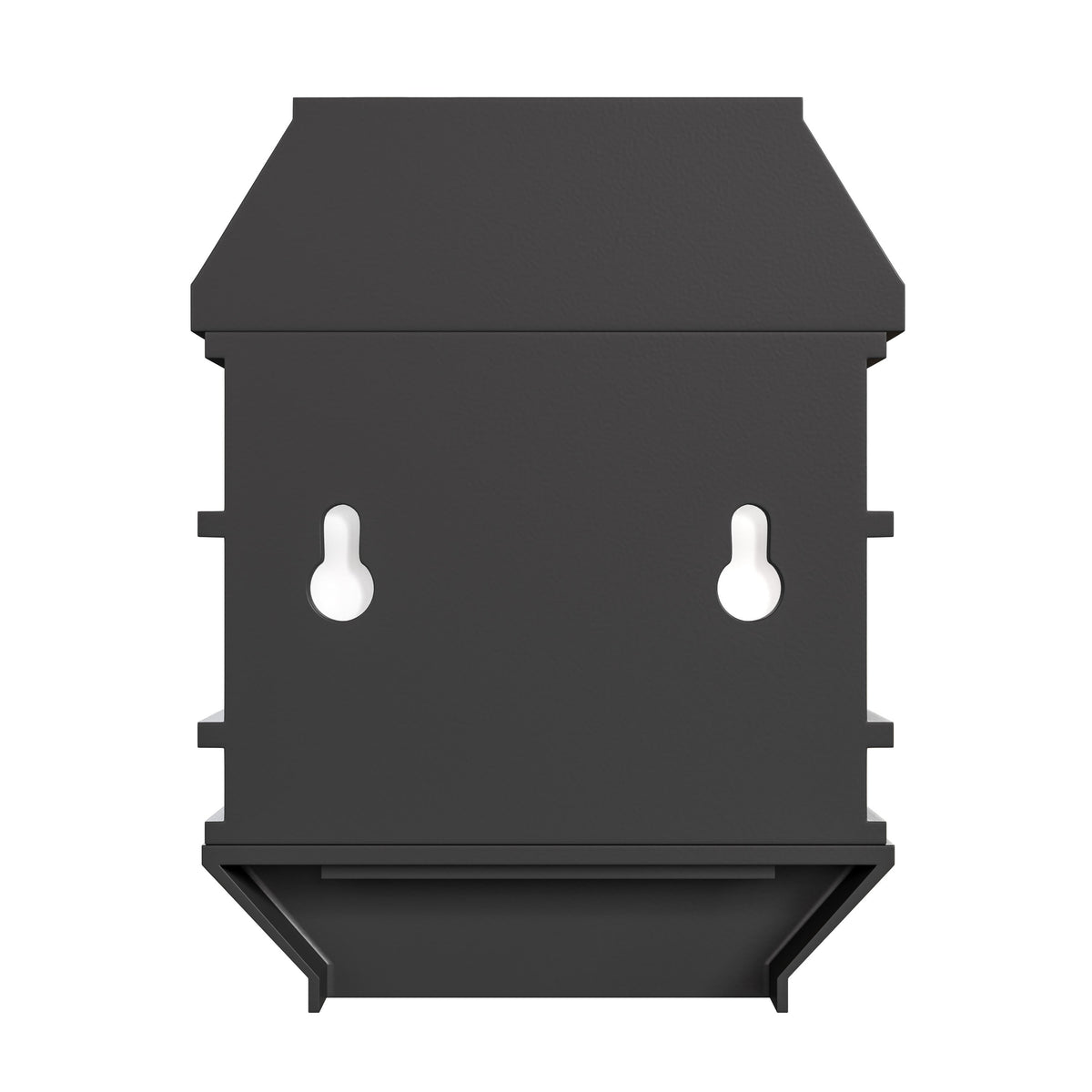 Black |#| Decorative Wall Mount Solar Powered Lighting for Decks and Fencing in Black