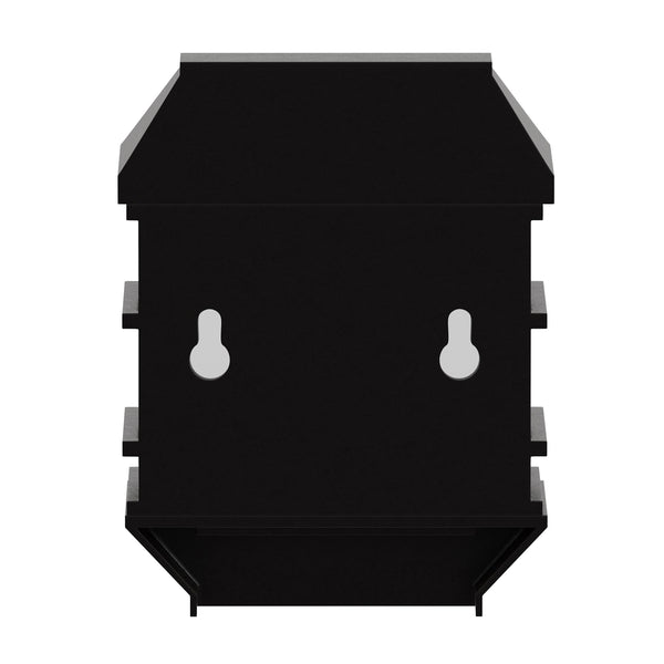 Brown |#| Decorative Wall Mount Solar Powered Lighting for Decks and Fencing in Brown