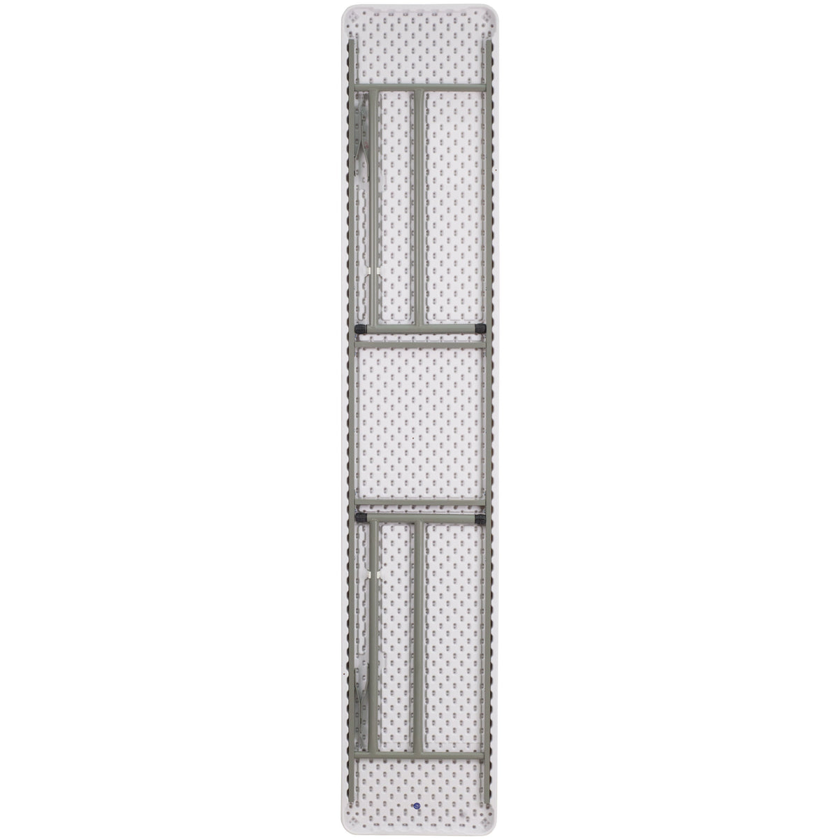 8-Foot Granite White Plastic Folding Training / Seminar Table