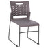 881 lb. Capacity Sled Base Stack Chair with Carry Handle and Air-Vent Back