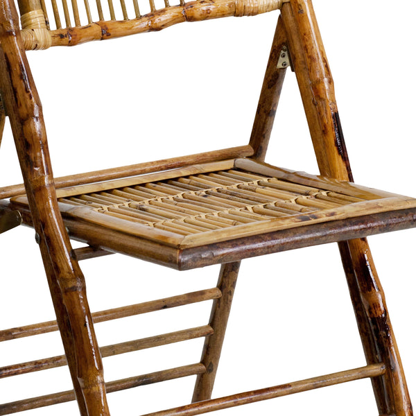 Bamboo Wood Folding Chair - Event Folding Chair - Commercial Folding Chair