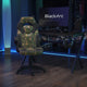Camouflage |#| Ergonomic Camo and Black Computer Gaming Chair with Padded Flip-Up Arms