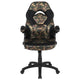 Camouflage |#| Ergonomic Camo and Black Computer Gaming Chair with Padded Flip-Up Arms