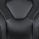 Black |#| Ergonomic Black Computer Gaming Chair with Padded Flip-Up Arms