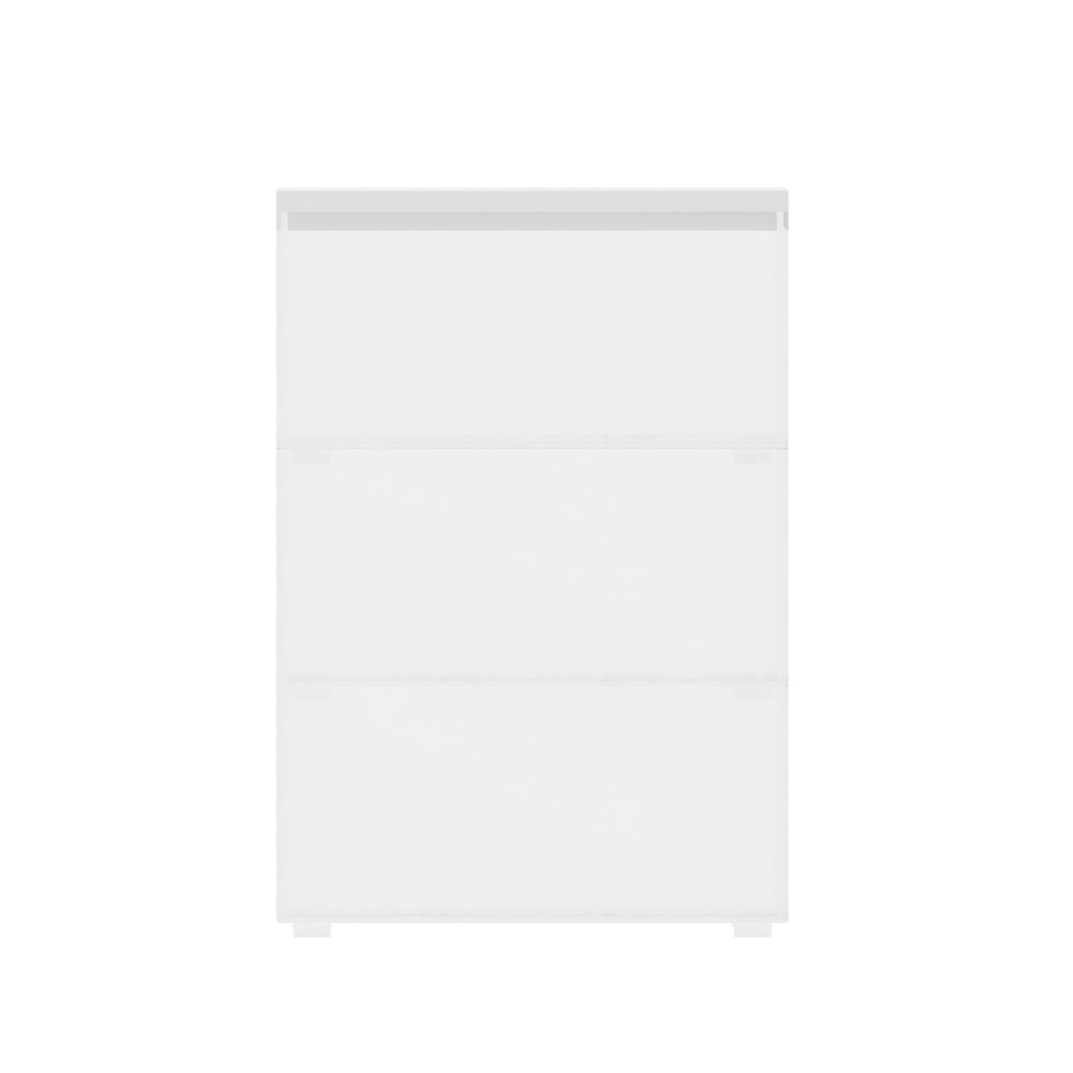 Clear/White |#| Premium Clear Plastic Storage Bins with White MDF Lid-3.75"x3"