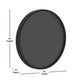 Black,18inch |#| Commercial Wall Mount Black Wooden Frame Magnetic Chalkboard - 18inch Round