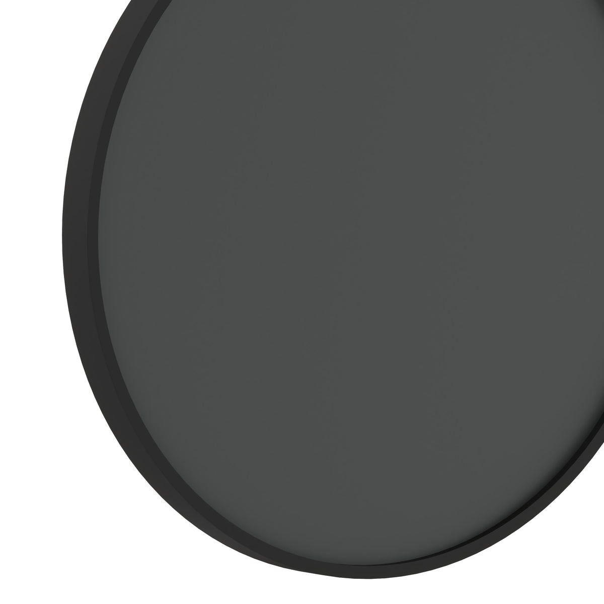 Black,18inch |#| Commercial Wall Mount Black Wooden Frame Magnetic Chalkboard - 18inch Round