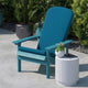 Teal |#| Set of 2 All-Weather High Back Adirondack Chair Cushions in Teal