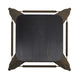 Black Resin Wood Seat/Gun Metal Frame |#| All-Weather GN Commercial Backless Bar Stools-Black Poly Seat-4 PK