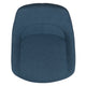 Blue Fabric |#| Blue Fabric Adjustable Height Gas Lift Swivel Bar Stool - Kitchen Dining Stool