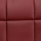 Burgundy |#| Burgundy Quilted Vinyl Adjustable Height Barstool with Arms and Chrome Base