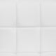 White |#| Contemporary White Quilted Vinyl Adjustable Height Barstool with Chrome Base